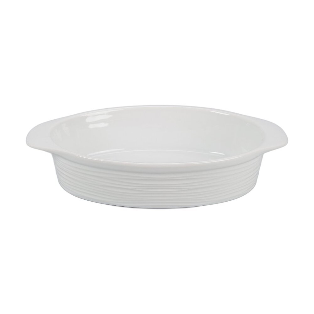 BIA Cordon Bleu Kalahari Oval Porcelain China Au Gratin Dish Bakeware